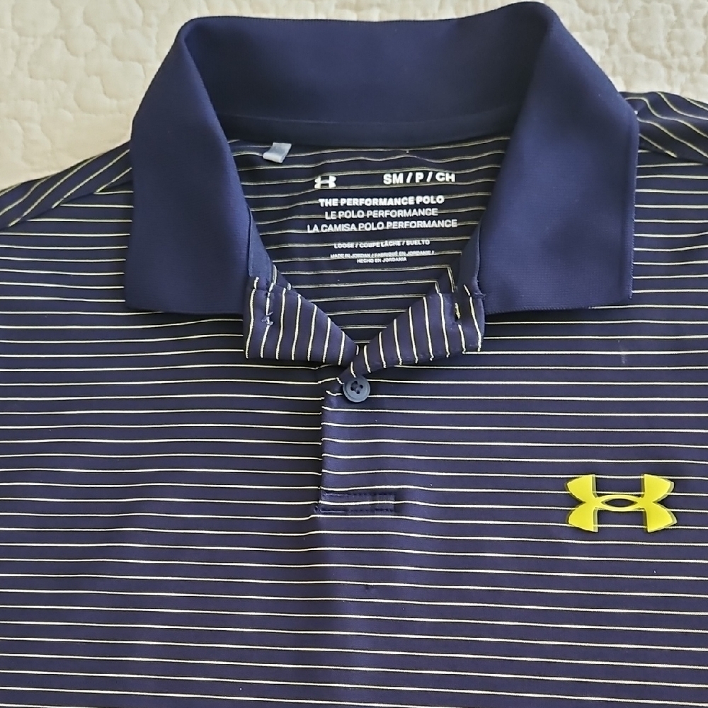 Under Armour The Performance Polo Golf Shirt NWOT Men's Small